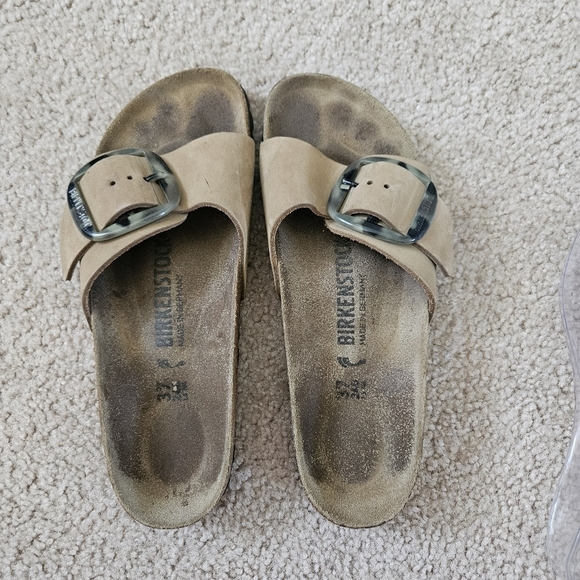 BIRKENSTOCK Madrid Big Buckle Nubuck Leather Sandal 37/6 - Picture 8 of 8